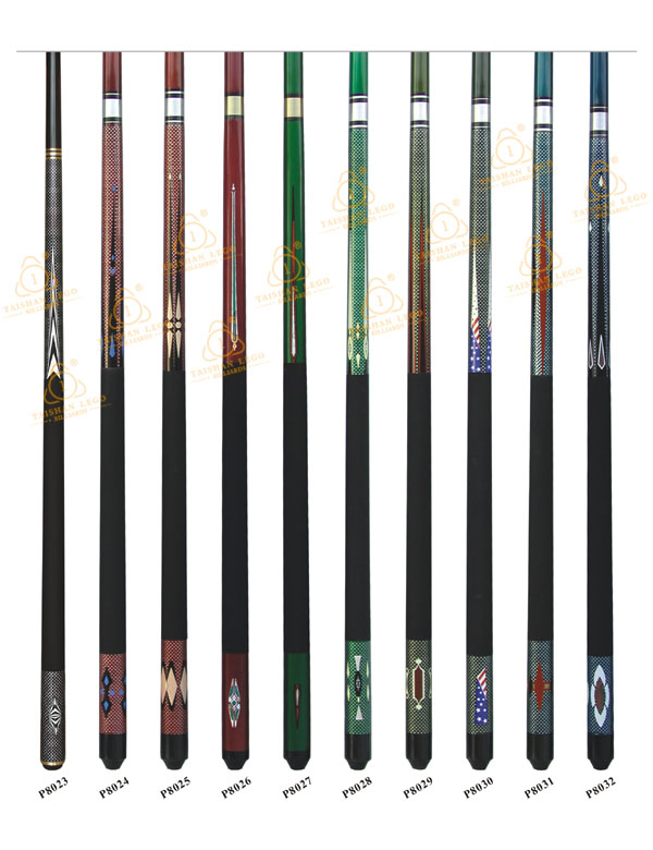 P8023-P8032 Simulated Graphite Cue Series